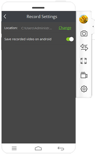 record android screen